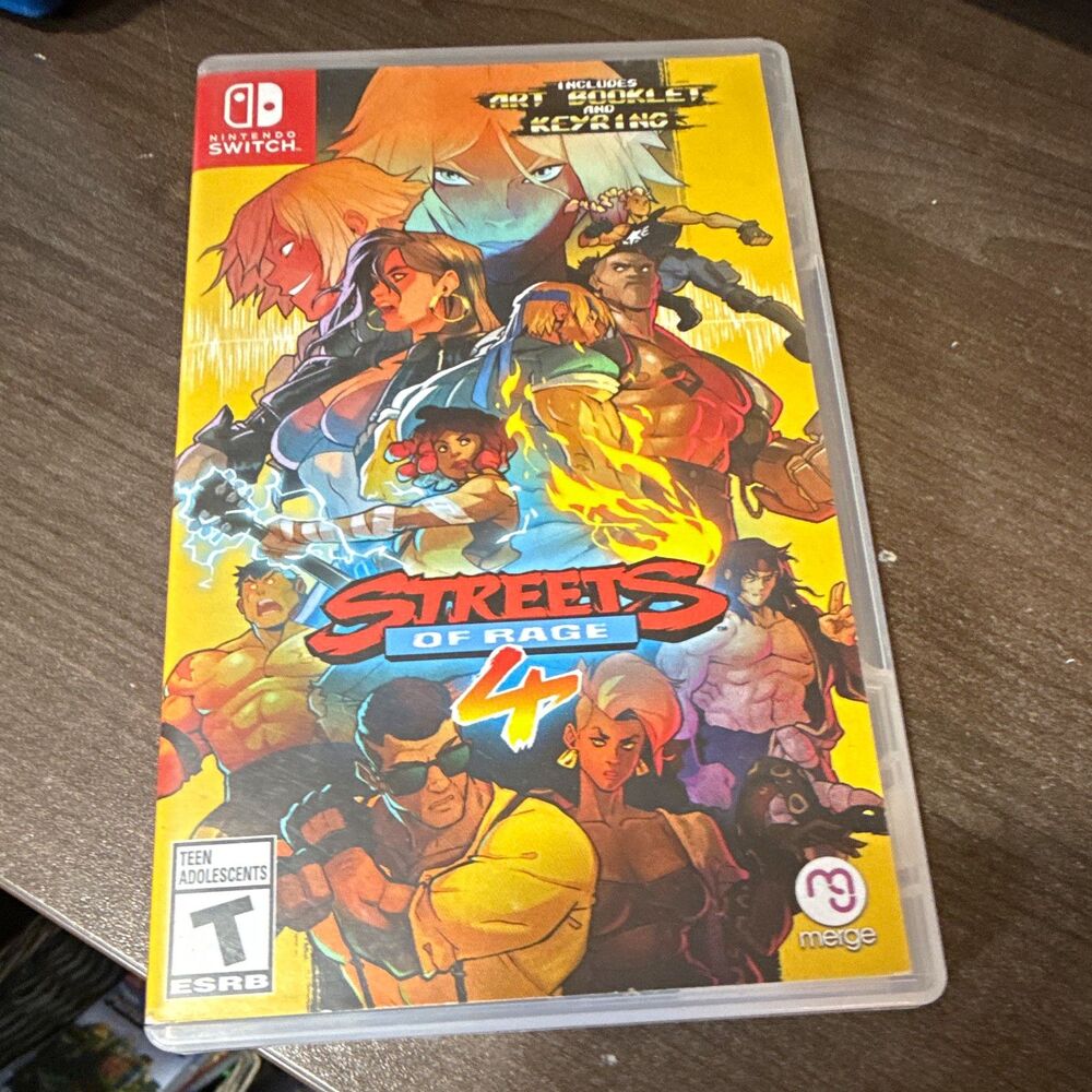 Merge Games Streets of Rage 4 Nintendo Switch T NTSC-U/C 2020 Multiplayer